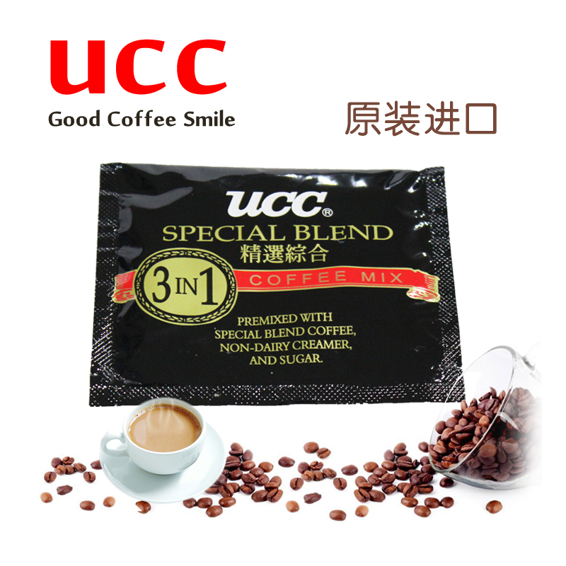  Taiwan imported quality goods UCC coffee selection of delicious 3 in 1 instant coffee wholesale