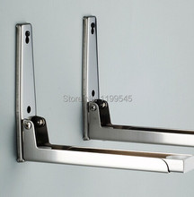 Microwave Oven Shelf Stainless Steel Wall Mount Supplies Thickening Kitchen Holder Racks Accessories Shelf For Microwave