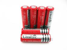 10 x 3,7 v литиево-ионная перезаряжаемый аккумулятор 18650 mah UltraFire из светодиодов факел фонарик факел