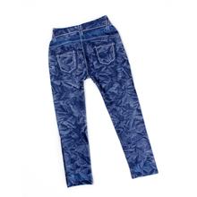 Cowboy Style Digital Printing Kids Pants Baby Jeans Pattern Leggings For Boy Girl Unisex 5 6
