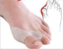 1pairs=2pcs Hot! Latest styles Silicone toe separator Toe protection Correction thumb Valgus adjustment