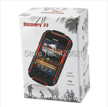 New Discovery V5 Shockproof Phone MTK6572 Dual Core Capacitive Screen Android 4 2 3G Smartphone Dual