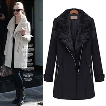 Fashion women’s 2013 twinset woolen outerwear thermal vest overcoat outerwear Skor womens snow suit winter fur coat women