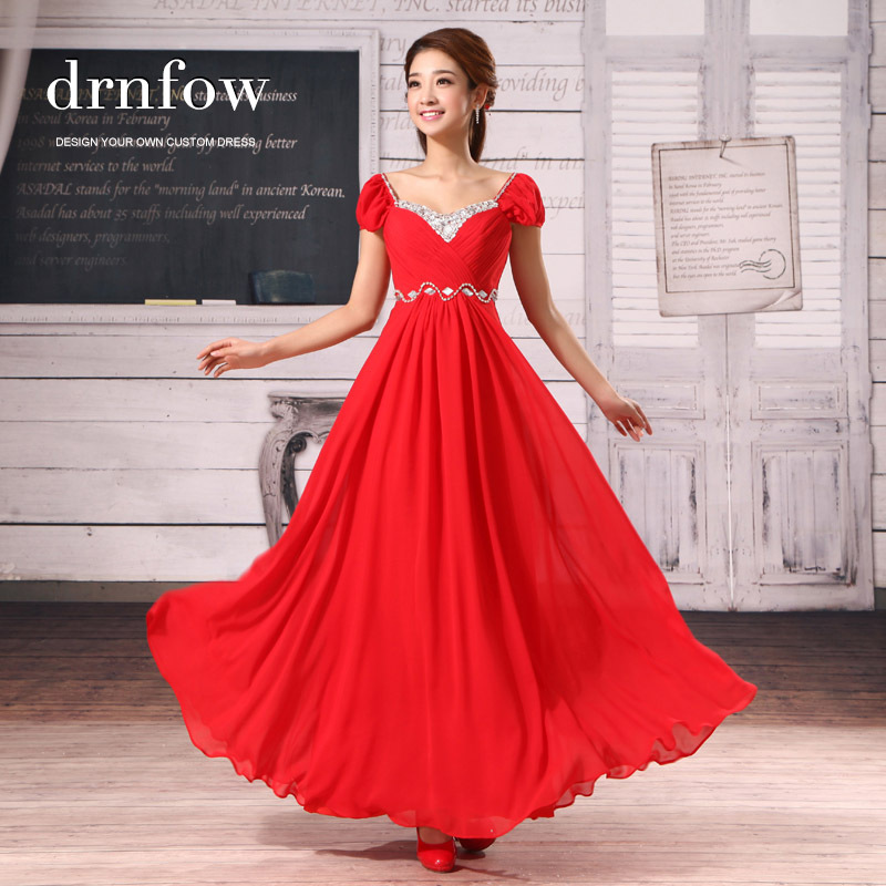 vestidos de noche 2016 rojos