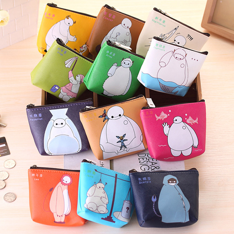 Baymax Constellation Hand Bag Phone Package Coin P...
