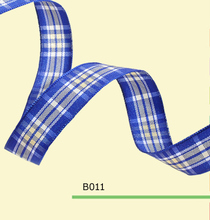 100yards/roll 5/8 Inch(15mm) Christmas Tartan Plaid Craft Ribbon