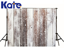 10X10Ft Photographic Background For Photo Studio Props White Point Wood Wall Retro Style Simply For Children Thick Cloth