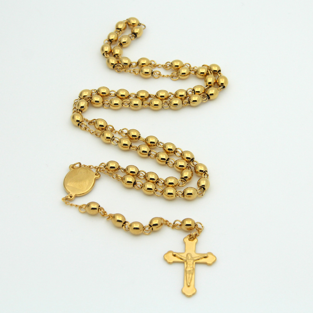  2015 Hot men necklace Wholesale Free shipping 18k gold necklaces pendant Men s Woman s