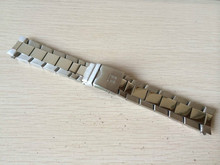 22mm (Buckle 20mm) NEW Polished Finish Pure Solid Stainless steel Watchband BANDS Watch Strap Bracelets T039417