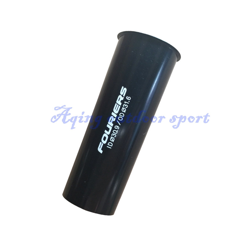 For FOURIERS BikeSeat Post Sleeve Shim 30.9-31.6mm 27.2mm Seat tube Adapter 90mm