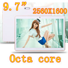 9.7 inch Hexa Core 1280X720 IPS DDR 2GB ram 64GB 8.0MP 3G Dual sim card Wcdma+GSM Tablet PC Tablets PCS Android4.4 7 9