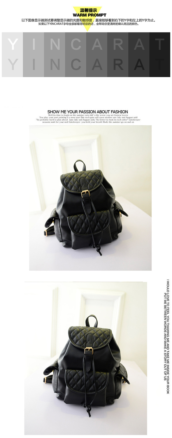 W02073 High Quality Korea Preppy Style Plaid 2014 New Fashion