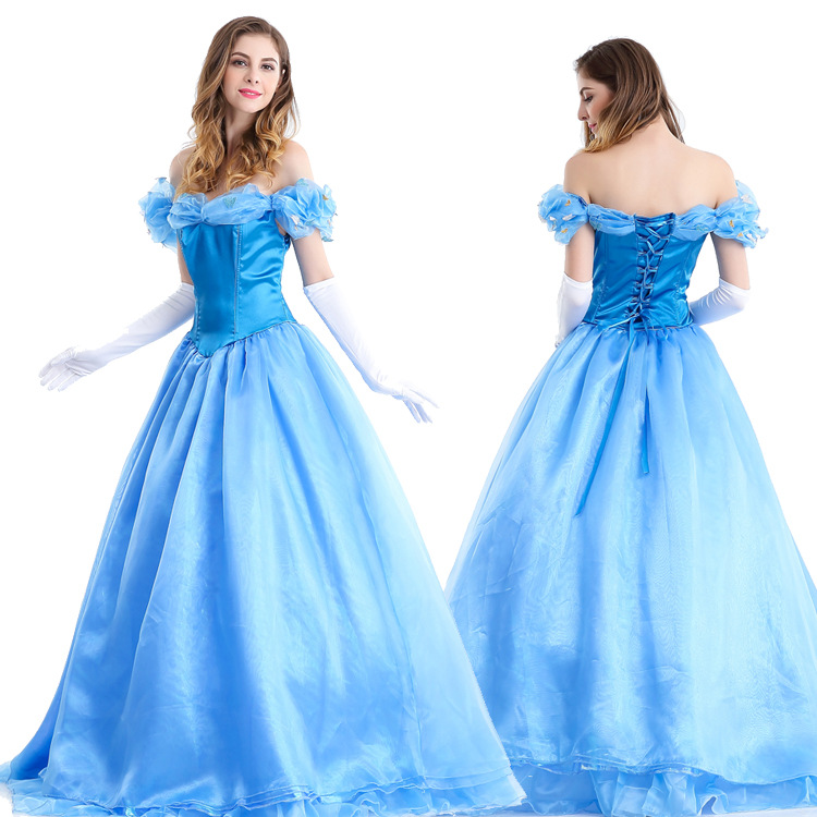 Popular Adult Cinderella Costumes Buy Cheap Adult Cinderella Costumes Lots From China Adult