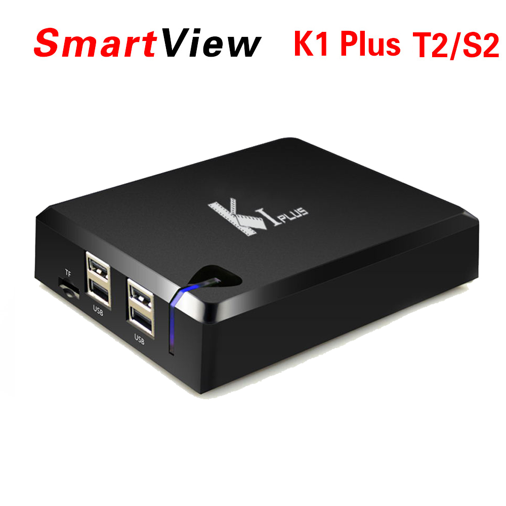 [Genuine]K1 PLUS +T2 S2 Amlogic S905 Quad Core 64-bit Ki Android 5.1 TV BOX Support DVB-T2 DVB-S2 Support Ccamd Newcamd 1G/8G