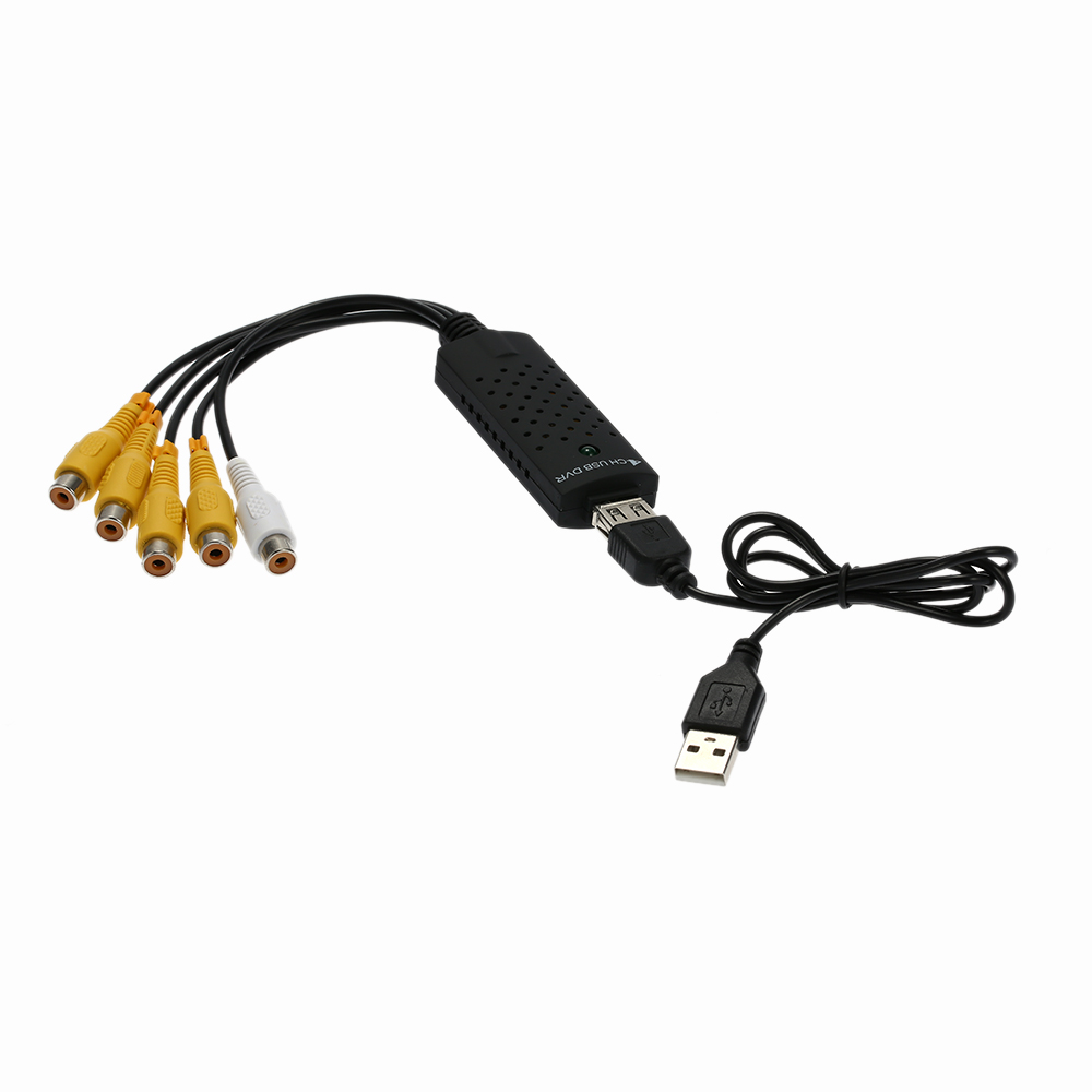 Купить Портативный легко колпачок 4 канала usb 2.0 dvr захвата видео ...