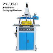 ZY-819D Pneumatic Stamping Machine,leather LOGO Creasing machine,pressure words machine,LOGO stampler,name card stamping machine