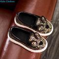 Spring Fashion Baby Kids Sequins Cartoon Mouse Casual Shoes For Girls 3 Colors Chlidren Footwear size