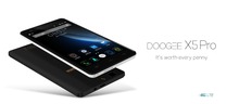 In Stock Doogee X5 Pro 16GBROM 2GBRAM 4G Smartphone 5 0inch Android 5 1 MT6735 Quad