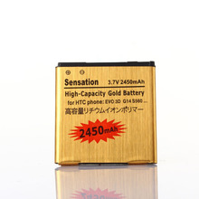 Золотой аккумулятор BG58100 телефоны , аксессуары замена запасных частей 2450 мАч аккумулятор для HTC sensation, Sensation xe, g14, Z710E