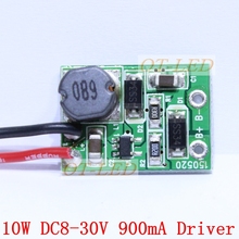 10pcs 12V 24V 10W LED Driver for 3x3W 9 12V 900mA high Power 10w led chip
