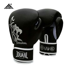 2015 New Male Female 10 oz PU Muay Thai Boxing Gloves Sanda Kungfu Wushu Women Men Fighting Sandbag Training luvas boxeo Guantes