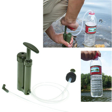 AOTU New High Quality Portable Plastic 0 1 Micro Soldier Water Filter Purifier Cleaner Outdoor Hiking