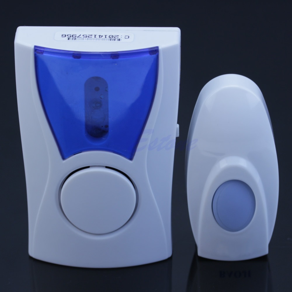 Free Shipping Wireless Cordless Digital Door Bell Remote Control Chime Ring Range 100M 32 Song