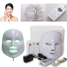 PDT Photon LED Facial Mask Skin Rejuvenation Therapy 3 Colors Beauty Machine