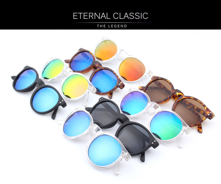 New Sunglasses Women Brand Designer Vintage Round sun glasses round frame glasses Oculos De Sol Feminino