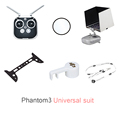 DJI Phantom 3 Camera protective Plate set Universal suit Camera protective film Remote Sticker Sling light