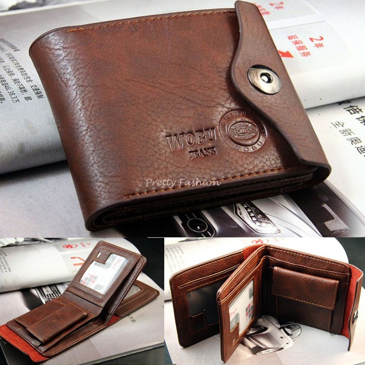 New 2015 Men Wallets Coin Slim Bifold Credit Card Clutch Holder Leather Wallets Purse 30-in ...