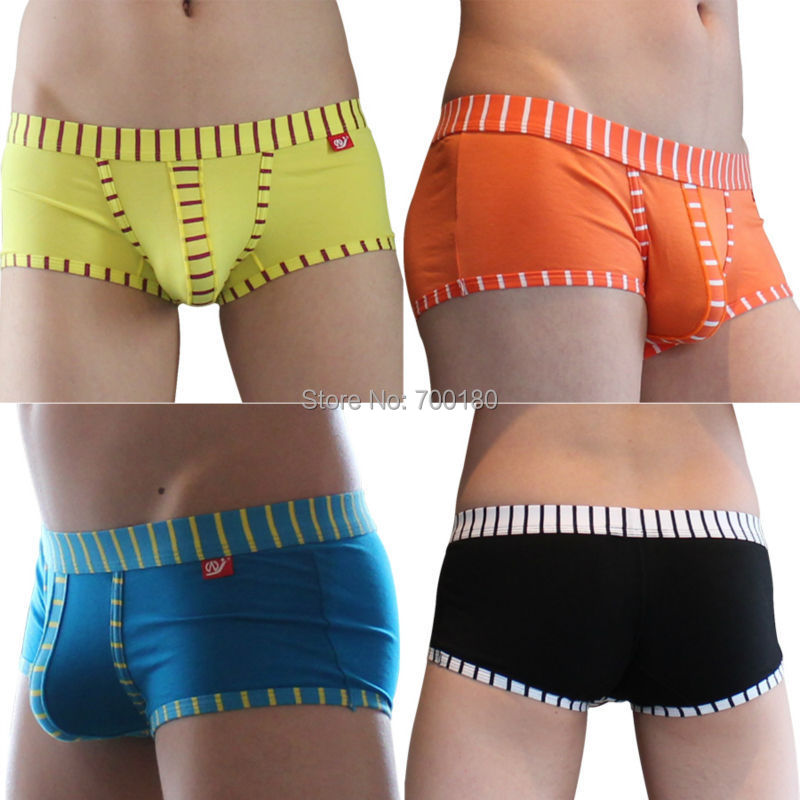 High Quality Sexy Gay Men Underwear Bugle Pouch Male Panties Ropa Interior Boxer Shorts 009641
