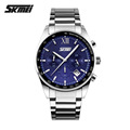 Top Luxury Brand SKMEI Chronograph 6 Function Hand Military Men Watch Full Steel Quartz Watches Brandreloj