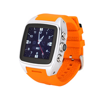 GPS Watch Phone Android 4.4 X88 1.54 inch IPS MTK6572 3G Phone Call Dual core RAM 512MB/4GB Bluetooth Camera Wifi