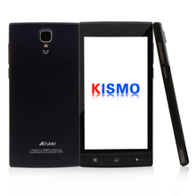 Original KISMO Quad Core Dual SIM GPS 3G WCDMA celular android 4 4 cell Phones Multi