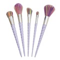 5pcs Unicorn Brush Colorful Soft Hair Makeup Brush Set Blusher Powder Make Up Brush Rainbow Hair
