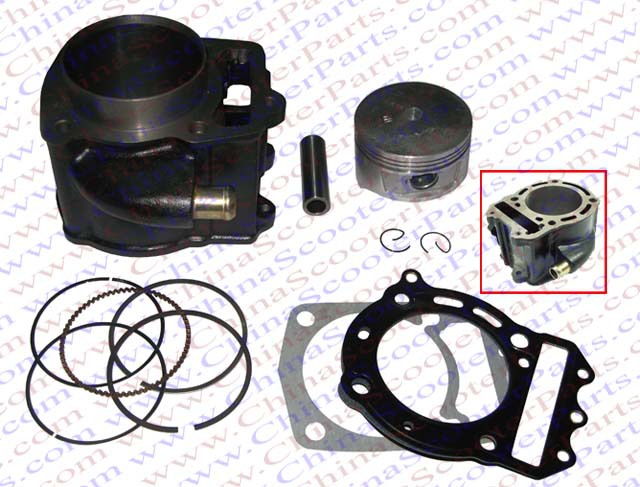 72MM CYLINDER PISTON RING GASKET KIT font b GY6 b font 250CC ATV QUAD SCOOTER BUGGY