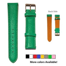 New 20mm Silver Buckle PU Replacement Watch Band for Geneva Watches 2x23cm Women wristwatch band Men Watch Band