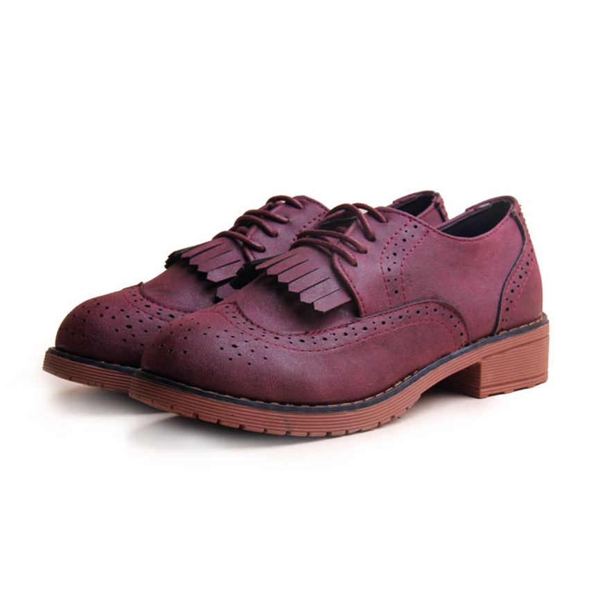 Spring Autumn New 2015 Women Shoes Serpentine Shoes Woman Flats Lace Up Higher Fashion Bost Shoes
