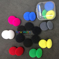 1000pcs 500pairs 15mm Foam Earbud earphone ear buds Headphone Ear pads cushion Replacement Sponge Covers Tips