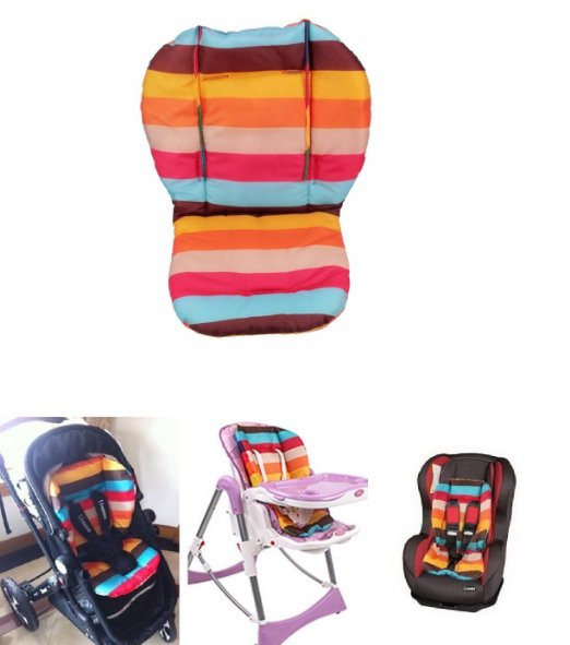 Infant Stroller Cushion Pushchair Car Auto Seat Padding Baby Pram Liner Pad Mat (1)