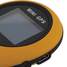 Handheld Keychain PG03 Mini GPS Navigation USB Rechargeable For Outdoor Sport Travel Yellow New Dropping Shipping