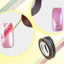 10 Colors Striping Tape Line Nail Art Sticker Tools Beauty Decorations for on Nail Stickers for