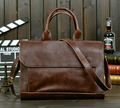 PU Leather Bags Restore Ancient Ways Travel Backpack Bag Black Men