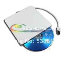 USB DVD SuperDrive 8X DVDRW RAM Player DL Recorder CD Burner Optical Drive White for Apple Macbook Air A1370 A1369 2008 Laptop