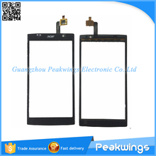 Original Quality For Acer Liquid Z500 Touch Panel With Digitizer Screen Replacement With LOGO Adhensive Black