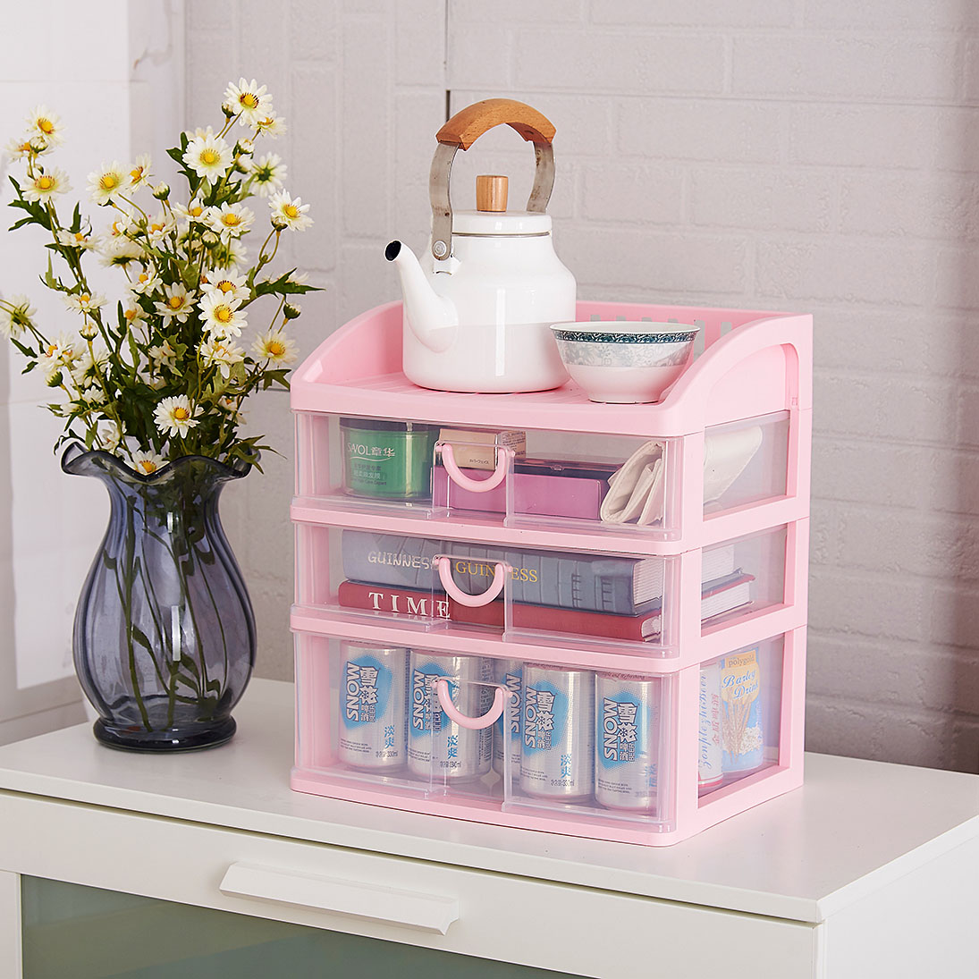 Online Kaufen Großhandel kunststoff schublade schrank aus China