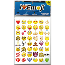 1 Sheet Emoji Sticker Pack Emoji Stickers Most Popular Emojis For Mobile Phone Kids Rooms Home Decor Tablet