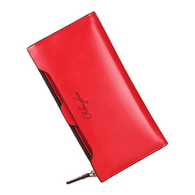 Fashion Women Wallets Large Capacity Zipper Purses Thin PU leather 2015 famous Brand Long Wallet Clutch Casual Lady Cash Purse