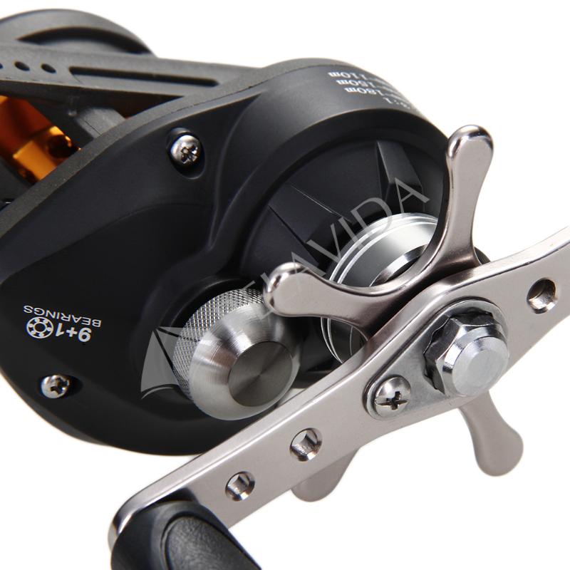 Demick Low Profile 9+1BB Baitcasting Fishing Reel